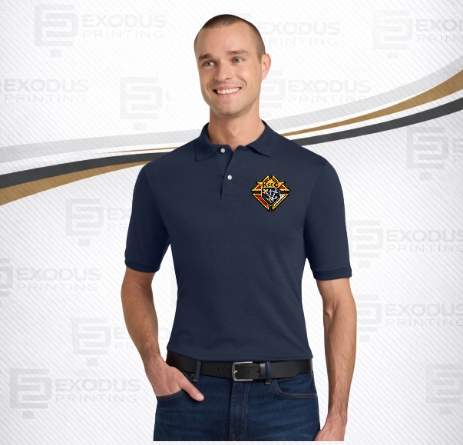 Navy Blue Polo Short Sleeve